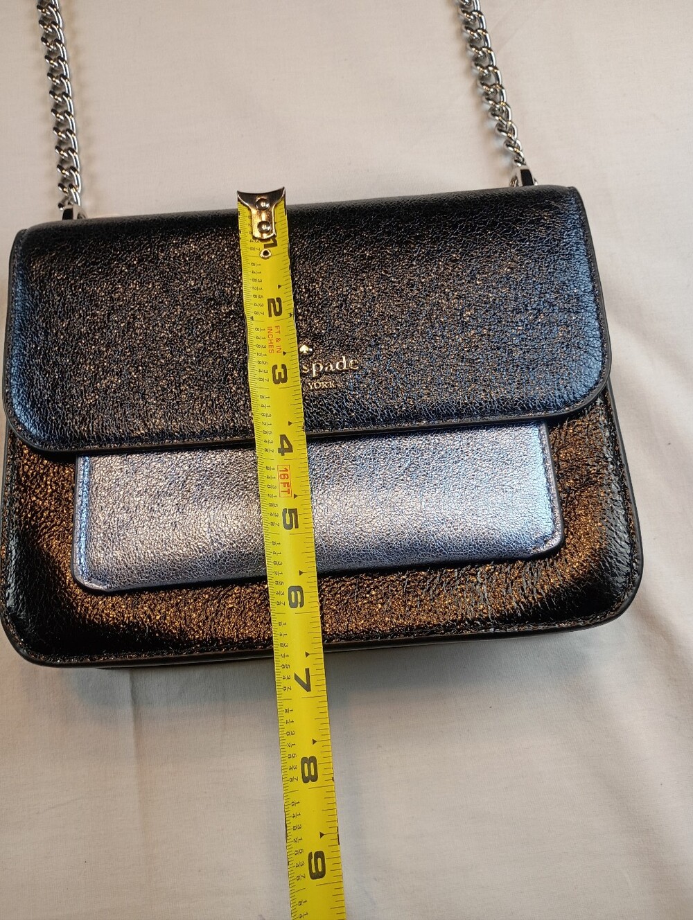 #3008 NWOT Kate Spade Remi Flap Chain Crossbody - Picture 4 of 13